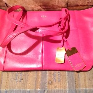 Ralph Lauren pink handbag